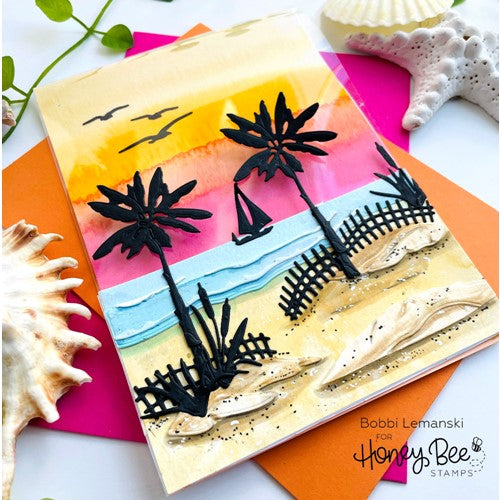 Simon Says Stamp! Honey Bee SHORELINE SCENE BUILDER Dies hbds-shrsb | color-code:ALT06