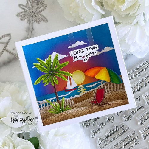 Simon Says Stamp! Honey Bee SHORELINE SCENE BUILDER Dies hbds-shrsb | color-code:ALT07