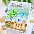 Simon Says Stamp! Honey Bee SHORELINE SCENE BUILDER Dies hbds-shrsb | color-code:ALT08