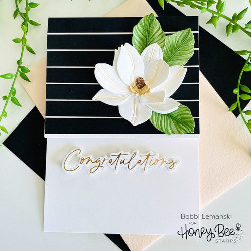 Simon Says Stamp! Honey Bee LOVELY LAYERS MAGNOLIA Dies hbds-llmag | color-code:ALT05