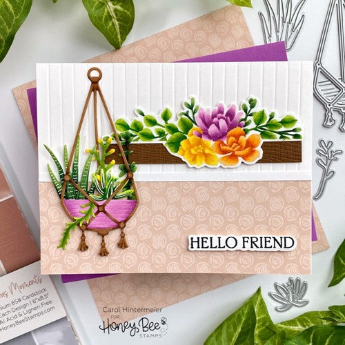 Simon Says Stamp! Honey Bee ON THE LINE SUCCULENTS Dies hbds-438 | color-code:ALT05