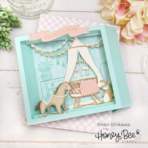 Simon Says Stamp! Honey Bee ROCK A BYE BABY Dies hbds-rabye | color-code:ALT07