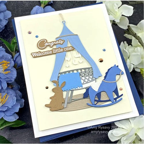 Simon Says Stamp! Honey Bee ROCK A BYE BABY Dies hbds-rabye | color-code:ALT08