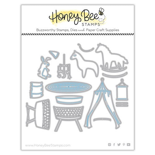 Simon Says Stamp! Honey Bee ROCK A BYE BABY Dies hbds-rabye