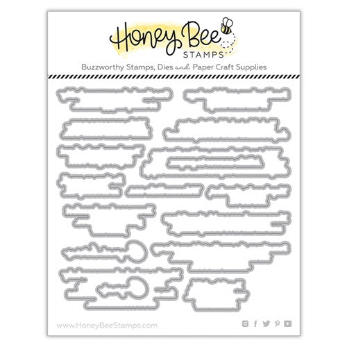 Simon Says Stamp! Honey Bee INSIDE WELCOME BABY SENTIMENTS Dies hbds-441