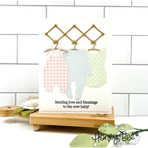 Simon Says Stamp! Honey Bee BUNDLE OF JOY Dies hbds-bunoj