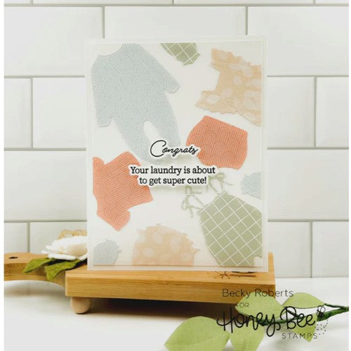 Simon Says Stamp! Honey Bee BUNDLE OF JOY Dies hbds-bunoj