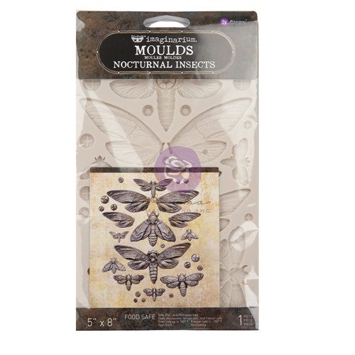 Simon Says Stamp! Prima Marketing NOCTURNAL INSECTS Finnabair Decor Mould 969417