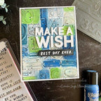 Simon Says Stamp! Tim Holtz Sizzix NUMBERED 3D Texture Fades Embossing Folder 665753 | color-code:ALT4