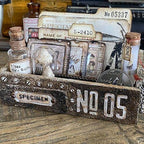 Simon Says Stamp! Tim Holtz Sizzix NUMBERED 3D Texture Fades Embossing Folder 665753 | color-code:ALT6
