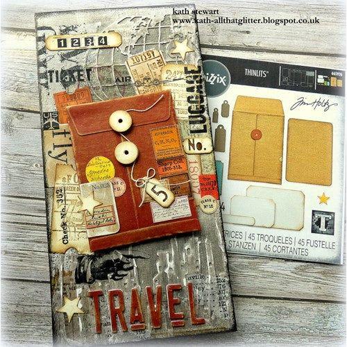 Simon Says Stamp! Tim Holtz Sizzix COLLECTOR Thinlits Dies 665926 | color-code:ALT12