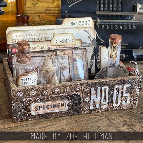 Simon Says Stamp! Tim Holtz Sizzix SPECIMEN Thinlits Dies 665930 | color-code:ALT10