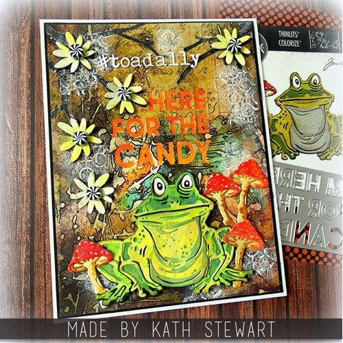 Simon Says Stamp! Tim Holtz Sizzix BOLD TEXT HALLOWEEN Thinlits Dies 665995 | color-code:ALT6