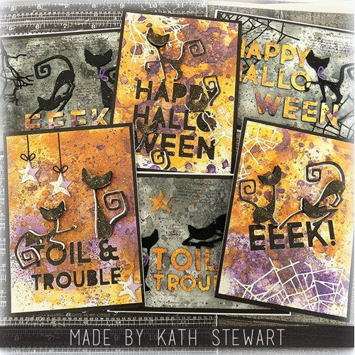 Simon Says Stamp! Tim Holtz Sizzix MISCHIEVOUS Thinlits Dies 665996