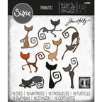 Simon Says Stamp! Tim Holtz Sizzix MISCHIEVOUS Thinlits Dies 665996