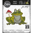 Simon Says Stamp! Tim Holtz Sizzix MYRON Colorize Thinlits Dies 665997