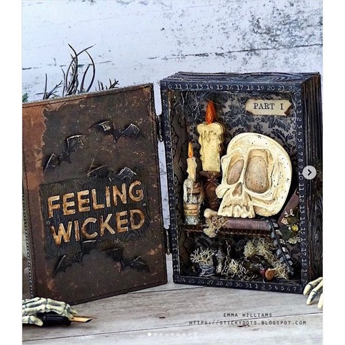 Simon Says Stamp! Tim Holtz Sizzix SPENCER Colorize Thinlits Dies 666001