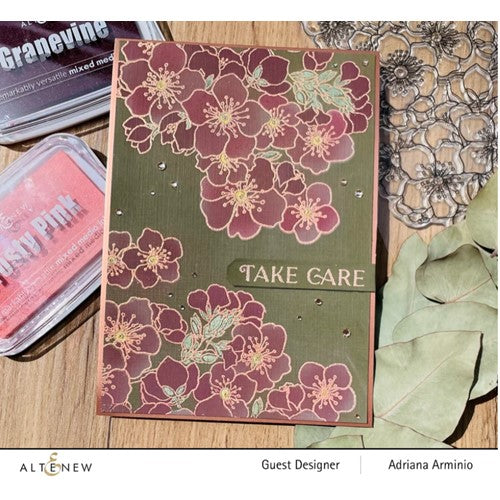 Simon Says Stamp! Altenew CAPTIVATING BLOOMS Clear Stamps ALT7176