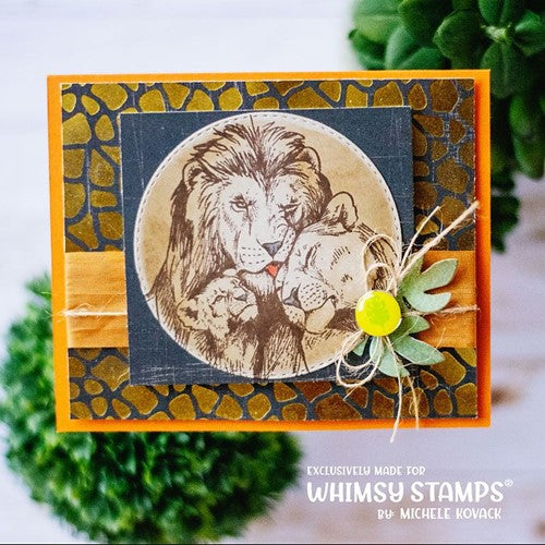Simon Says Stamp! Whimsy Stamps FILLED WITH PRIDE Cling Stamps CWSD418