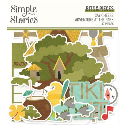 Simon Says Stamp! Simple Stories SAY CHEESE ADVENTURE AT THE PARK Bits And Pieces 17956
