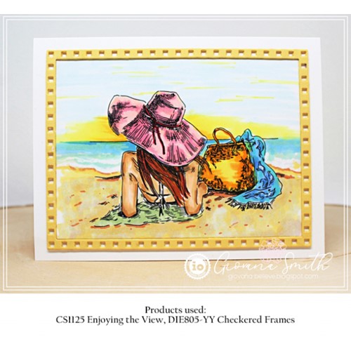 Simon Says Stamp! Impression Obsession Clear Stamps ENJOYING THE VIEW CS1125