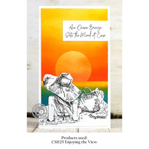 Simon Says Stamp! Impression Obsession Clear Stamps ENJOYING THE VIEW CS1125
