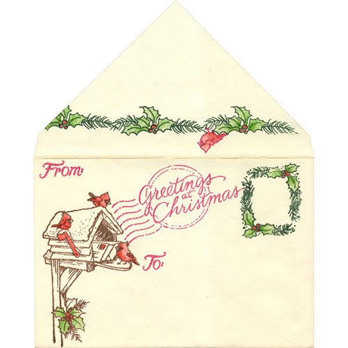 Simon Says Stamp! Stampendous Clear Stamps MAILBOX RUSTIC ssc1459*