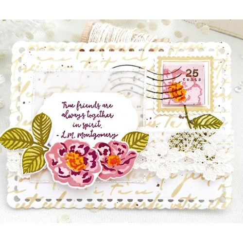Simon Says Stamp! Papertrey Ink VINTAGE BLOOMS Clear Stamps 1411