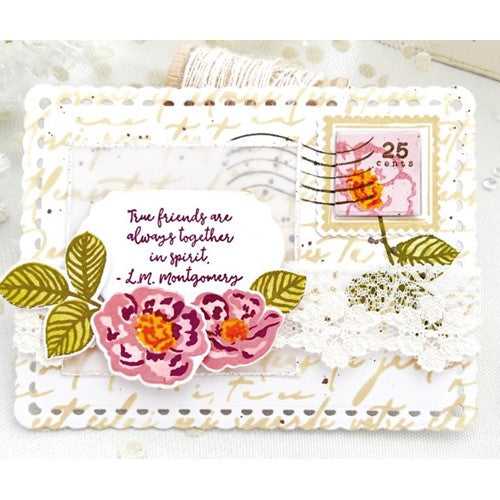 Simon Says Stamp! Papertrey Ink VINTAGE BLOOMS Clear Stamps 1411