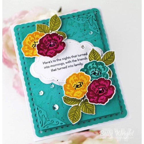 Simon Says Stamp! Papertrey Ink VINTAGE BLOOMS Clear Stamps 1411