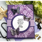 Simon Says Stamp! Papertrey Ink GRACEFUL BUTTERFLIES Clear Stamps 1410