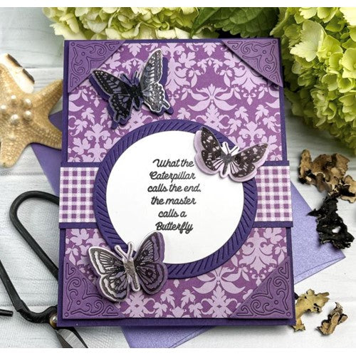Simon Says Stamp! Papertrey Ink GRACEFUL BUTTERFLIES Clear Stamps 1410