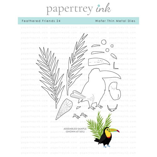 Simon Says Stamp! Papertrey Ink FEATHERED FRIENDS 24 Dies PTI-0448