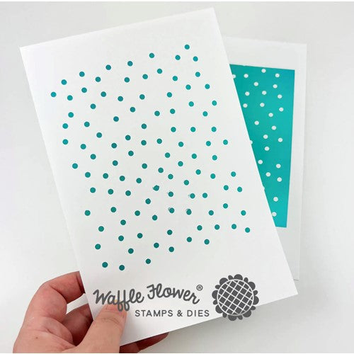 Simon Says Stamp! Waffle Flower RANDOM DOTS Hot Foil Plate 421087