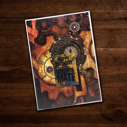Simon Says Stamp! Paper Rose MECHANICAL 6x6 Paper 27028