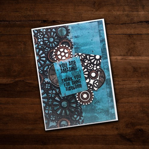 Simon Says Stamp! Paper Rose MECHANICAL 6x6 Paper 27028