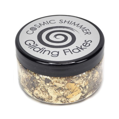 Simon Says Stamp! Cosmic Shimmer CHOCOLATE GOLD Gilding Flakes csgfchoc