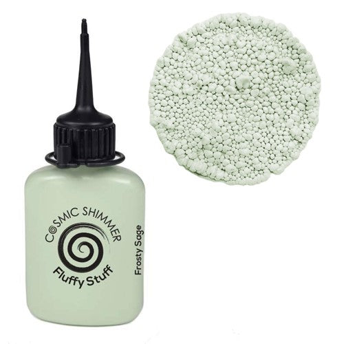 Simon Says Stamp! Cosmic Shimmer FROSTY SAGE Fluffy Stuff Dimensional Paint csflufsage