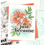 Simon Says Stamp! Concord & 9th BLENDED PETALS Stencils 11402