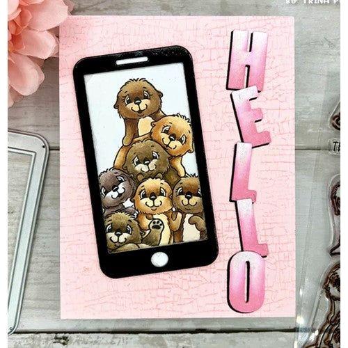 Simon Says Stamp! Whimsy Stamps OTTER VARIETY 2 Clear Stamps C1398