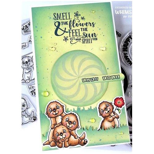Simon Says Stamp! Whimsy Stamps OTTER VARIETY 2 Clear Stamps C1398