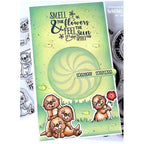 Simon Says Stamp! Whimsy Stamps OTTER VARIETY 2 Clear Stamps C1398