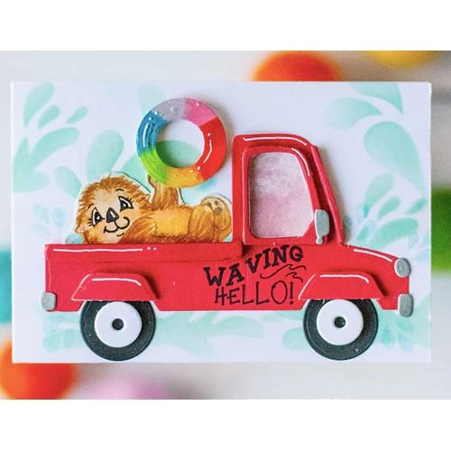 Simon Says Stamp! Whimsy Stamps OTTER VARIETY 2 Clear Stamps C1398