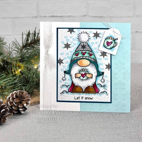 Simon Says Stamp! Woodware Craft Collection WINTER GNOME Clear Stamps frs938