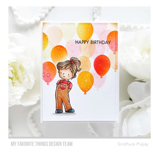 Simon Says Stamp! My Favorite Things BALLOON PARTY Stencil st173 | color-code:ALT2