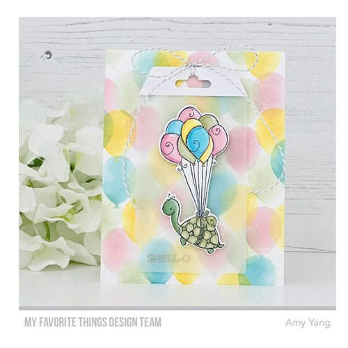 Simon Says Stamp! My Favorite Things BALLOON PARTY Stencil st173 | color-code:ALT3