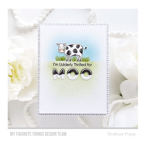 Simon Says Stamp! My Favorite Things FROSTED ALPHABET Dies Die-Namics mft2324 | color-code:ALT1