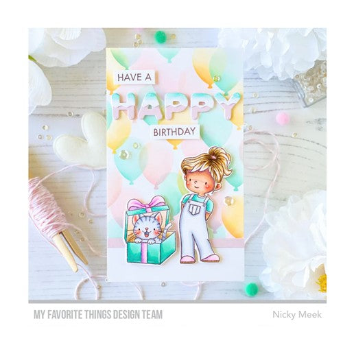 Simon Says Stamp! My Favorite Things FROSTED ALPHABET Dies Die-Namics mft2324 | color-code:ALT3