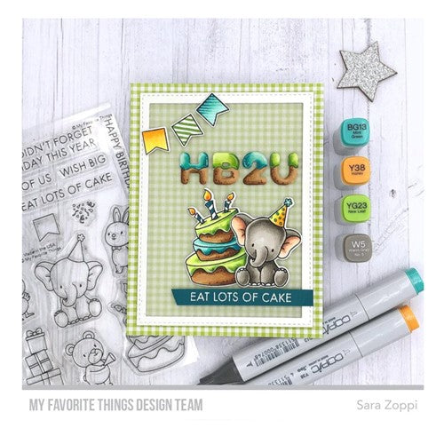 Simon Says Stamp! My Favorite Things FROSTED ALPHABET Dies Die-Namics mft2324 | color-code:ALT4