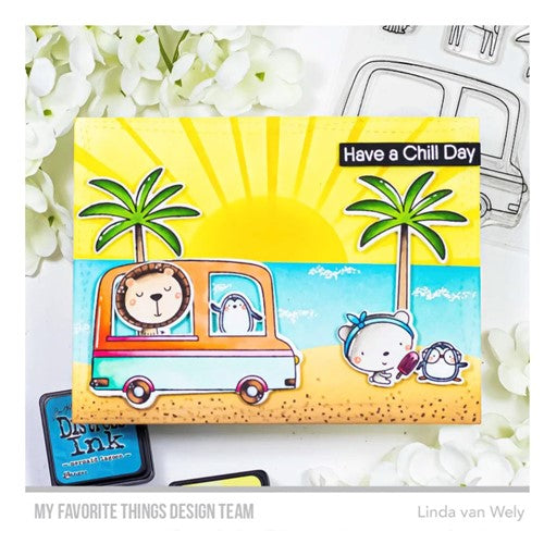 Simon Says Stamp! My Favorite Things CHILL FRIENDS Clear Stamps cs695 | color-code:ALT1
